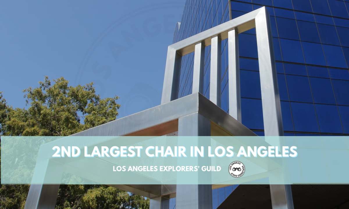 Seat of Design: Second Largest Chair in Los Angeles